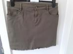 KIABI Donkerkaki rechte rok Maat: 38 Prijs: € 2, Kleding | Dames, Rokken, Maat 38/40 (M), Ophalen of Verzenden, Kiabi, Gedragen