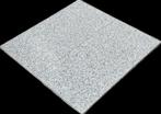 Lichtgrijze graniettegel gepolijst 40x40x1.5 cm, Nieuw, 5 tot 10 m², Graniet, 40 tot 60 cm