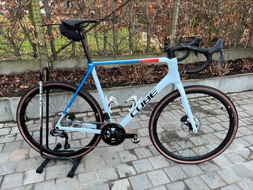 Cube gravel fiets ( kadermaat 60 ), Fietsen en Brommers, Fietsen | Racefietsen, Zo goed als nieuw, Carbon, Ophalen