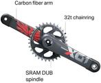 SRAM X01 Carbon Eagle DUB Crank set, Vélos & Vélomoteurs, Vélos Pièces, Enlèvement ou Envoi, Neuf, Sram