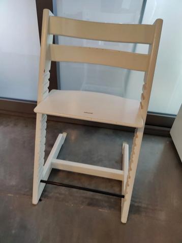 Originele witte Stokke Tripp Trapp stoel  beschikbaar voor biedingen