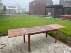 Houten tuintafel uitklapbaar, Gebruikt, Rechthoekig, Hout, Ophalen