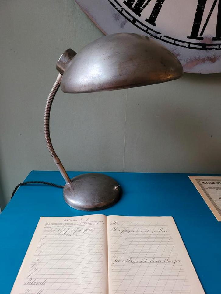 Vintage Bauhaus bureaulamp, Antiek en Kunst, Antiek | Verlichting, Ophalen of Verzenden