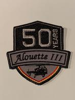 Patch Belgische Luchtmacht 50 years Alouette III 40SQN 2021, Emblème ou Badge, Armée de l'air, Enlèvement ou Envoi