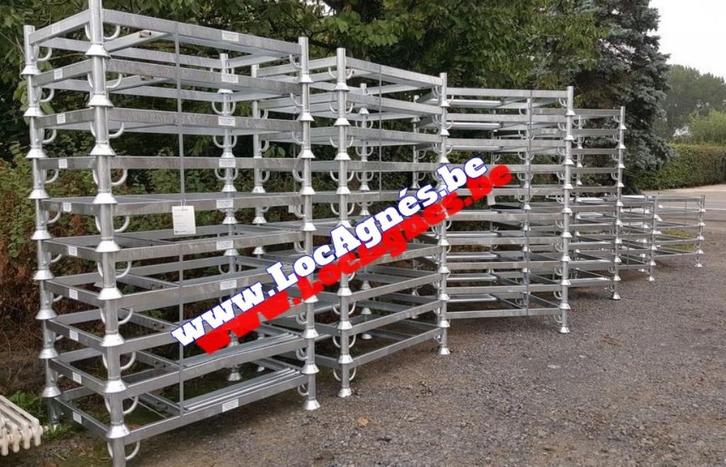 Stapelpallet voor steigers nieuw/tweedehands (70 € > 290 €), Doe-het-zelf en Bouw, Kratten en Dozen, Nieuw, Ophalen