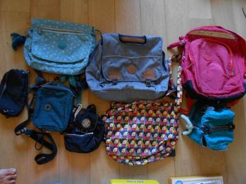 Kipling : cartable, sac à dos, plumier, beauty case, à p 7eP beschikbaar voor biedingen