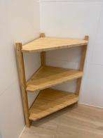 Hoekrekje van licht hout - 3 planken, Ophalen, Zo goed als nieuw