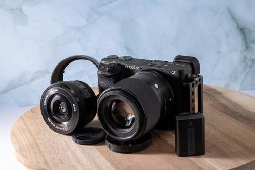 Sony a6400 1.846 Clicks!!! + Lenzen en toebehoren, Audio, Tv en Foto, Fotocamera's Digitaal, Nieuw, Spiegelreflex, Sony, Geen optische zoom
