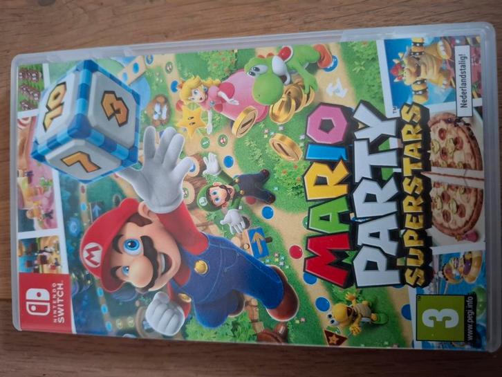 Mario Party Superstars, Games en Spelcomputers, Games | Nintendo Switch, Zo goed als nieuw, Overige genres, Vanaf 3 jaar, Online