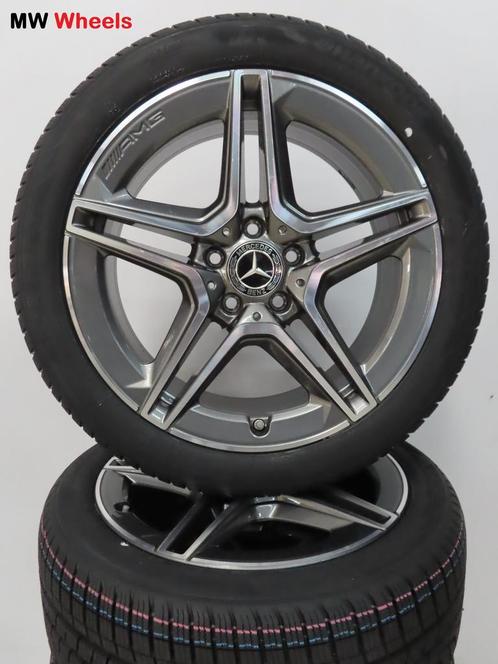 Mercedes A Klasse W177 CLA 18 inch AMG velgen winterbanden, Auto-onderdelen, Banden en Velgen, Banden en Velgen, Winterbanden