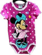 Minnie Mouse Rompertje Roze - Maat 74/80 - 86 - Disney, Enfants & Bébés, Vêtements de bébé | Taille 80, Fille, Vêtements de nuit ou Sous-vêtements