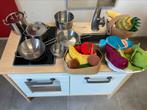 Kitchenette à jouets avec accessoires, Enlèvement, Utilisé