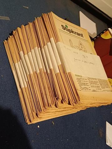 Groot lot stripmagazines De Stipkrant beschikbaar voor biedingen