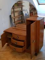 Ensemble lit, tables de nuit, et commode à miroir, Maison & Meubles, Armoires | Commodes, 3 ou 4 tiroirs, 150 à 200 cm, Utilisé