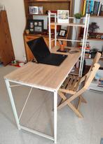 Leuke bureau met rek!, Ophalen, Zo goed als nieuw, Bureau