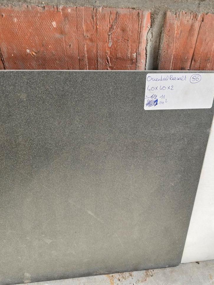 Natuursteen terras tegel grijs 40x40, Tuin en Terras, Tegels en Klinkers, Nieuw, Natuursteen, Ophalen of Verzenden