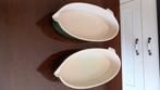 2 keramieke ovenschotels 46/19cm,h 8cm, Ophalen