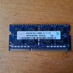Hynix 4GB PC3-10600S Ram Geheugen, Computers en Software, DDR3, Ophalen of Verzenden, Zo goed als nieuw, Laptop