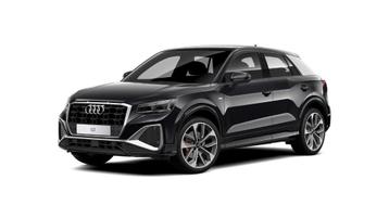Audi Q2 Sline full options. Navi, Led, Toit, diff packs, Achat, Carnet d'entretien, Alcantara, Noir
