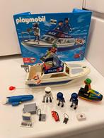 Bateau de police Playmobil 3190 vintage, Utilisé, Enlèvement ou Envoi