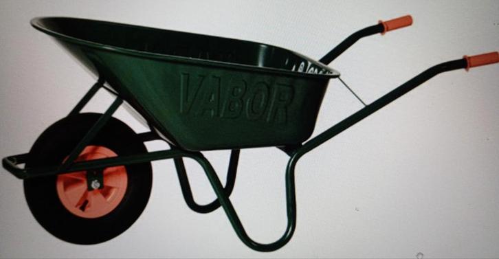 Metalen groene kruiwagen, Jardin & Terrasse, Brouettes, Enlèvement