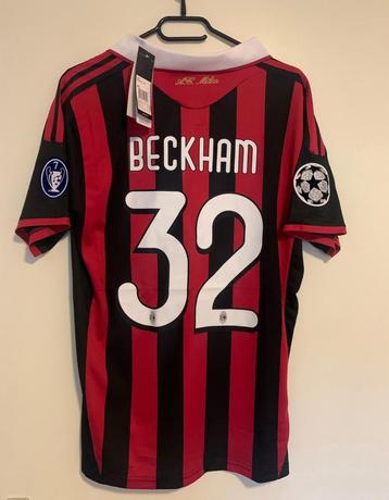 Maillot de football Beckham AC Milan, Sports & Fitness, Football, Enlèvement ou Envoi, Neuf