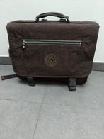 Kipling boekentas, Handtassen en Accessoires, Gebruikt, Bruin, Aktetas of Boekentas, 30 tot 40 cm