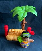 Fisher Price | petites personnes |palmier |vacances | tortue, Enlèvement ou Envoi, Comme neuf