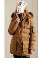 Winterparka van superdry in nieuwe staat, Kleding | Dames, Jassen | Winter, Ophalen, Bruin, Superdry, Maat 42/44 (L)
