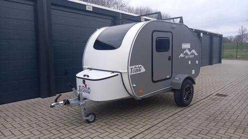Teardrop caravan offerte 2025, Caravans en Kamperen, Caravans, Particulier, Koelkast, Luifel, Zonnepaneel, Ophalen