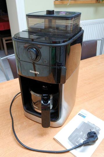 Philips Grind & Brew: koffiezet en koffiemolen 2 in 1., Enlèvement ou Envoi, Comme neuf, Combiné, Autres types
