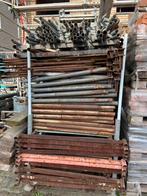 Grote 400 a 500 m2 instelbare steiger altrad-mefran stelling, Doe-het-zelf en Bouw, Ophalen, Gebruikt, Gevelsteiger, 5 meter of hoger