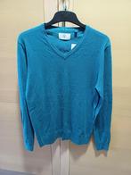 heren trui maat smal met v-hals blauwe kleur, Ophalen, Zo goed als nieuw, Maat 46 (S) of kleiner, Blauw