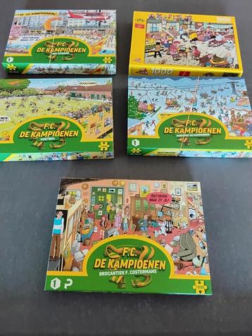 Puzzels De Kampioenen. beschikbaar voor biedingen