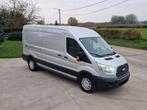 Ford Transit 2.0 Tdci 96Kw L2H2 Airconditioning GPS 3 zitpla, 4 deurs, Bedrijf, Ford, Zilver of Grijs