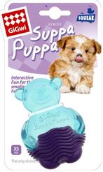 Suppa Puppa hippo hippo bleu/violet pour chiots., Jouets à rammener, Enlèvement ou Envoi, Neuf