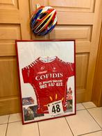 Cofidis 2007 Maxime Monfort worn cycling jersey & helmet, Gebruikt, Kleding