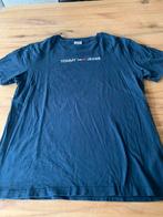 Tshirt donkerblauw Tommy jeans maat large, Bleu, Porté, Tommy jeans, Enlèvement ou Envoi