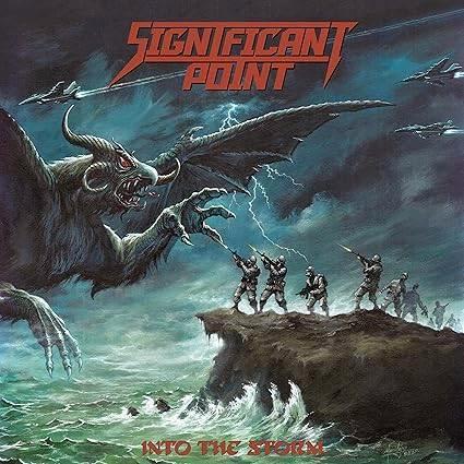 SIGNIFICANT POINT.  in to the storm. 1lp. 2020. + extra's., Cd's en Dvd's, Vinyl | Hardrock en Metal, Gebruikt, Ophalen of Verzenden