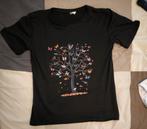 Shein zwart t-shirt maat s, Ophalen of Verzenden, Nieuw
