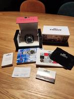 Tissot automatique 40mm bracelet cuir et NATO, Ophalen of Verzenden, Zo goed als nieuw, Leer, Breitling