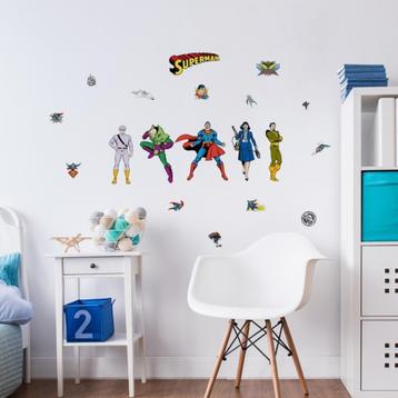 Superman Muurstickers - Roommates - VAN 29,95 VOOR 19,95! beschikbaar voor biedingen