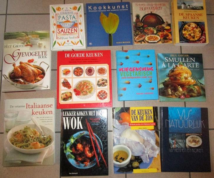 Kookboeken allerhande (allen als nieuw) - OPRUIM, Boeken, Kookboeken, Zo goed als nieuw, Voorgerechten en Soepen, Hoofdgerechten