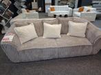 VL Zetel 3-zit B. 255cm 'LORIE' licht taupe kleur + Levering, Huis en Inrichting, Ophalen of Verzenden, Nieuw, Stof