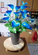 fleur artificielle avec pot 50 cm de hauteur, Enlèvement, Comme neuf, Intérieur