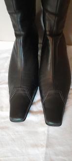 Prachtige zacht leren laarzen 39.5., Kleding | Dames, Ophalen of Verzenden, Zo goed als nieuw, Zwart, Hoge laarzen