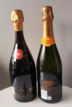 2 bouteilles de champagne 75 cl, Veuve Clicquot et Gosset, Collections, Enlèvement, Neuf, Champagne, Pleine
