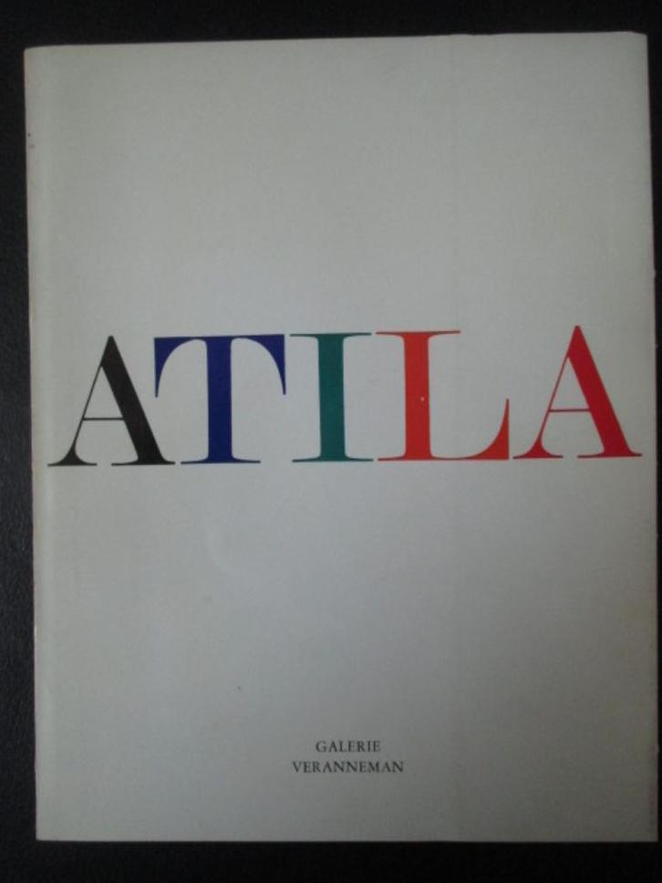 Atila - Veranneman 1970, Boeken, Kunst en Cultuur | Beeldend, Zo goed als nieuw, Schilder- en Tekenkunst, Ophalen of Verzenden