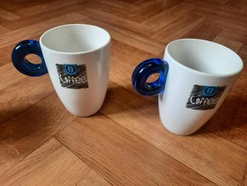 nieuwe mokken set van 2 stuks beschikbaar voor biedingen