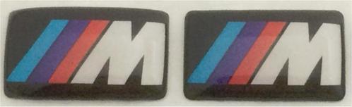 BMW M logo 3D doming sticker set #8, Autos : Divers, Autocollants de voiture, Envoi